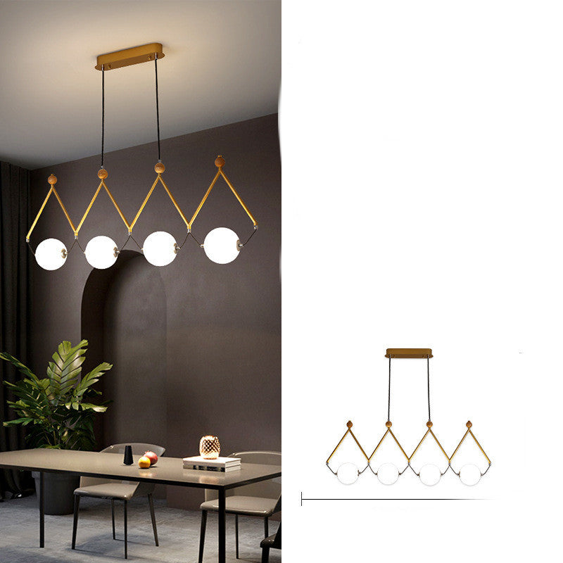 Modern Scandinavian Pendant Light with Adjustable Brightness