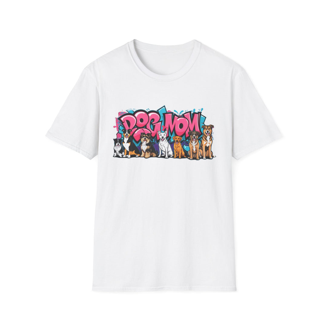 Dog Mom Unisex Softstyle T-Shirt | Perfect Gift for Dog Lovers, Cute Pet [...]