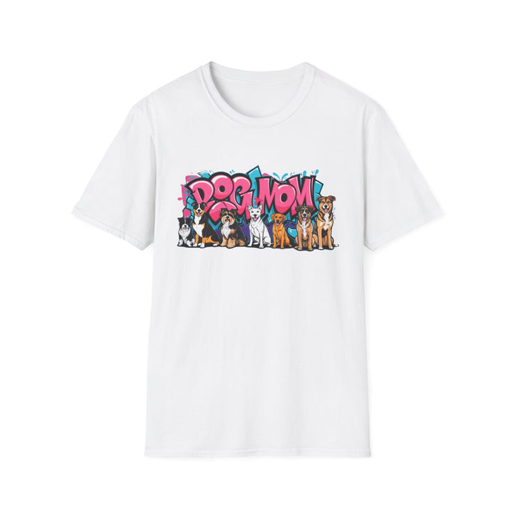 Dog Mom Unisex Softstyle T-Shirt | Perfect Gift for Dog Lovers, Cute Pet [...]