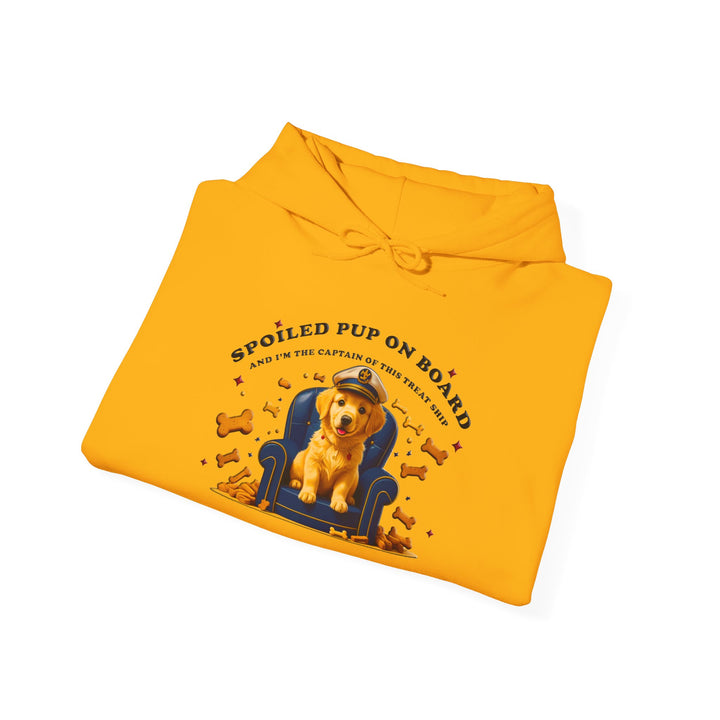 Spoiled Pup On Board Hoodie - Ultimate Cozy & Cute Dog Lover Gift
