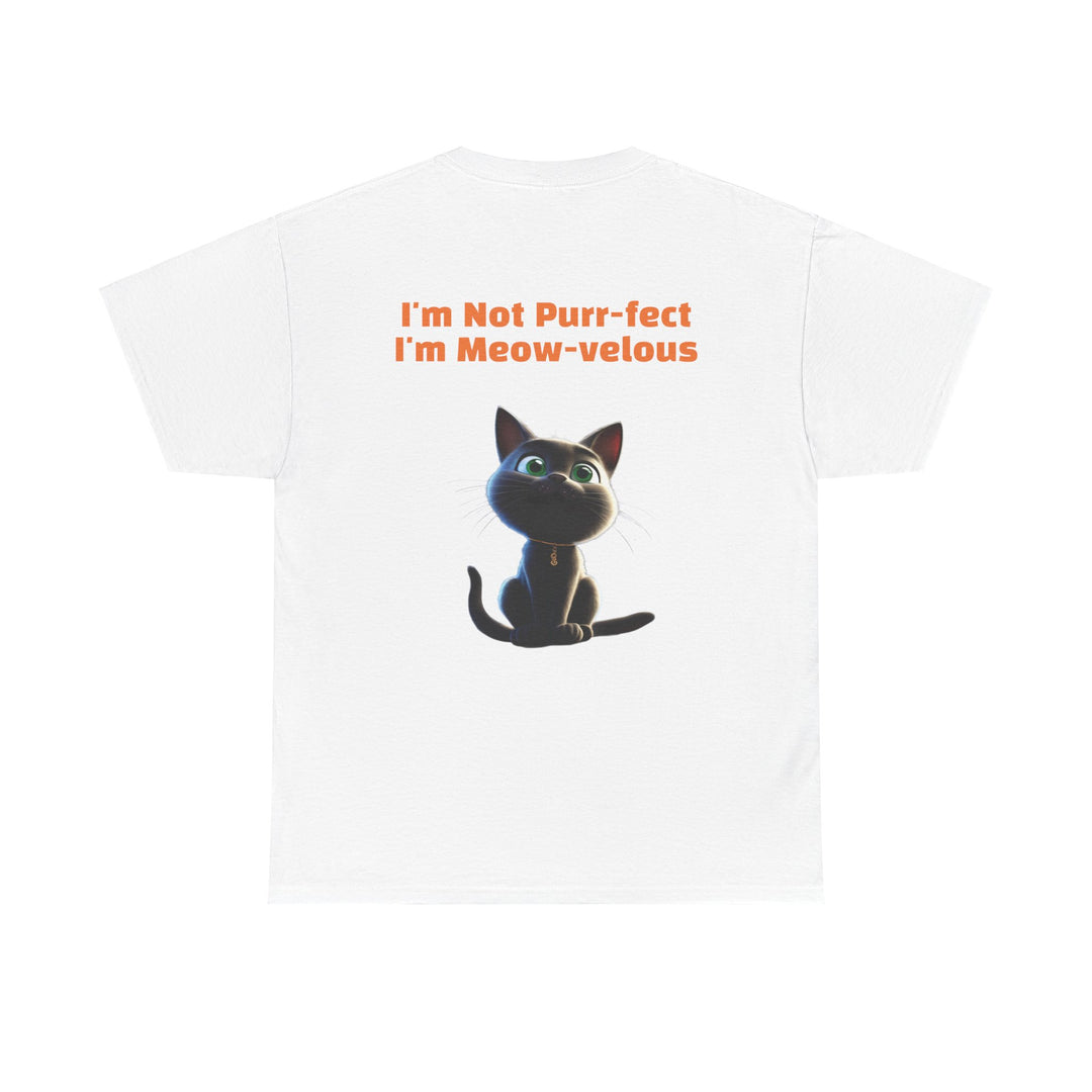 Black Cat, Bad Luck... Or Good Luck? Customized Gildan Unisex Heavy Cotton Tee - brillasTU