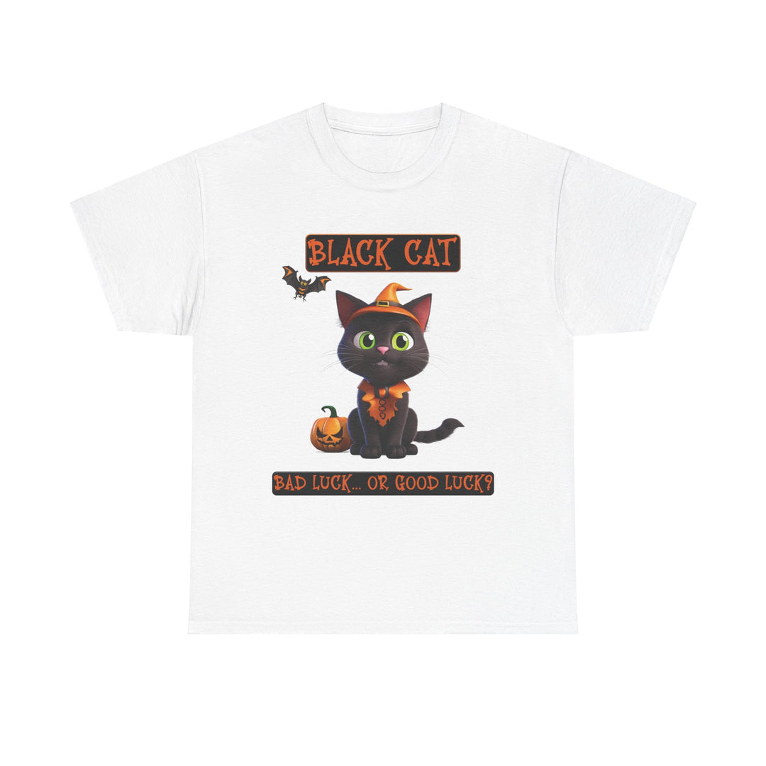 White color Customized Gildan Unisex Heavy Cotton Tee