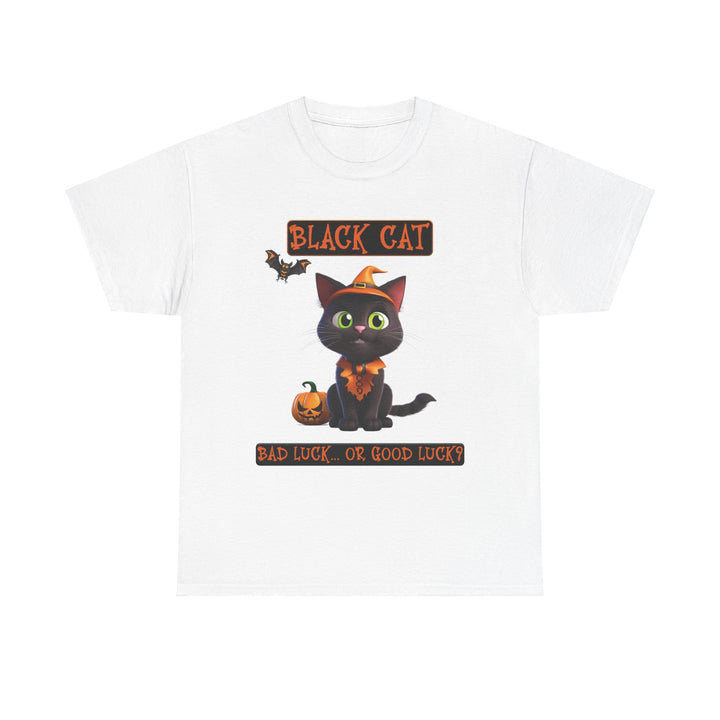 White color Customized Gildan Unisex Heavy Cotton Tee