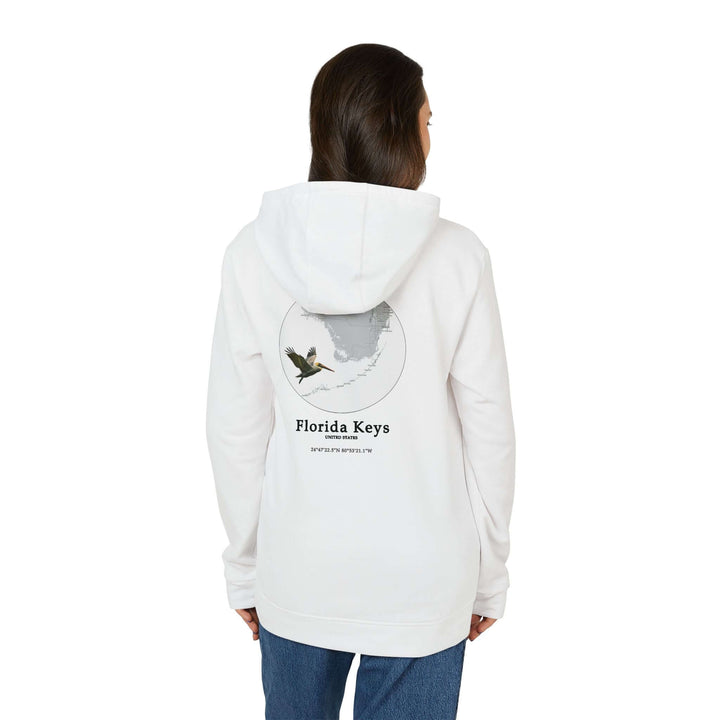 Customized Adidas Unisex Fleece Hoodie - Florida Keys PelicanCustomized Adidas Combining comfort with sustainability, this Florida Keys Unisex customized Adidas fleece hoodie redefines cozy cool. Crafted from a blend of 70% BCI cotton and 30% recycled pol