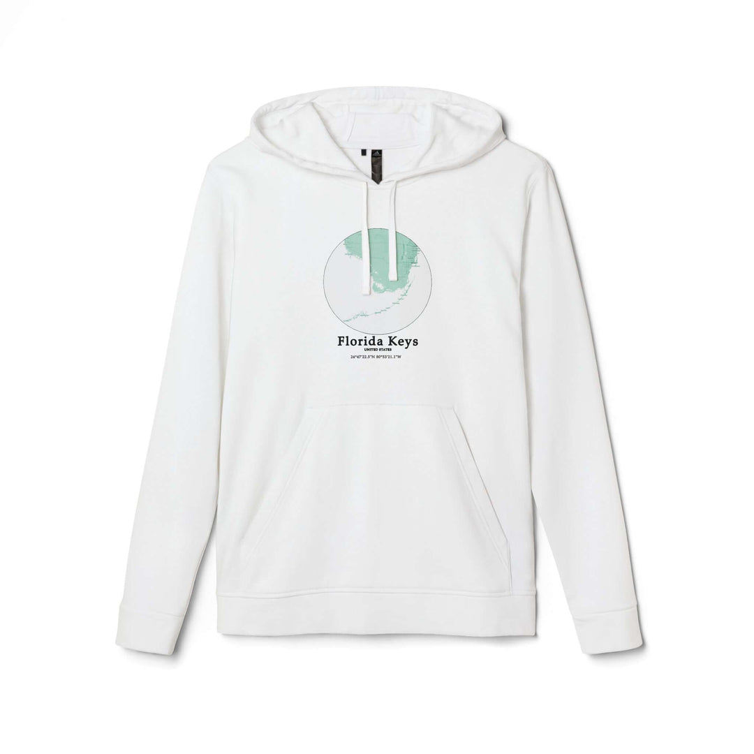 Customized Adidas Unisex Fleece Hoodie - Florida Keys PelicanCustomized Adidas Combining comfort with sustainability, this Florida Keys Unisex customized Adidas fleece hoodie redefines cozy cool. Crafted from a blend of 70% BCI cotton and 30% recycled pol