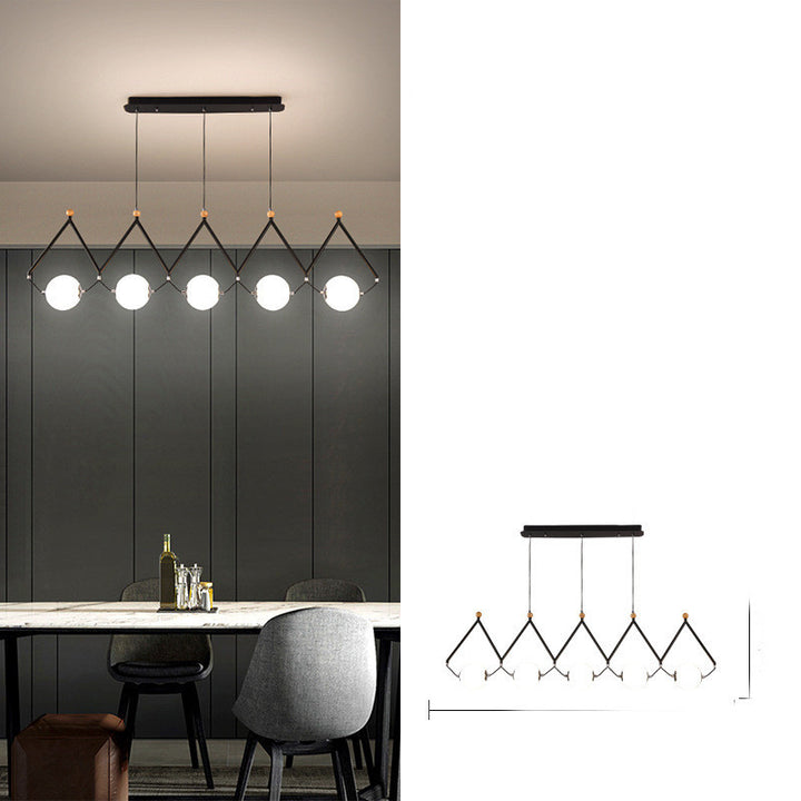 Modern Scandinavian Pendant Light with Adjustable Brightness