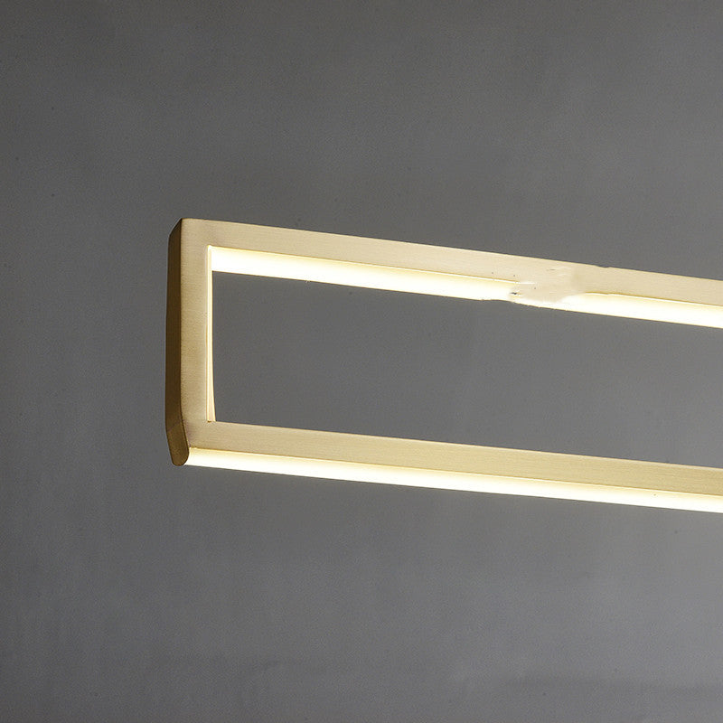 Extremely Simple And Luxurious All Copper Design Art Lighting