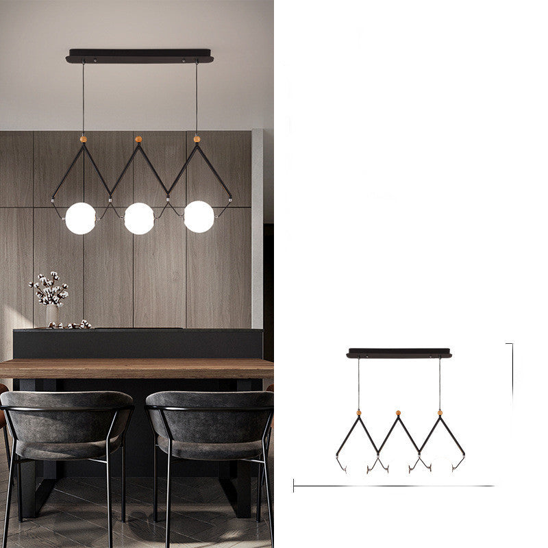 Modern Scandinavian Pendant Light with Adjustable Brightness