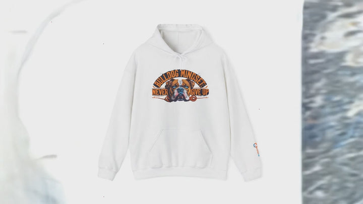 BrillasTU Bulldog Mindset Hoodie - Unisex Dog Lover Sweatshirt
